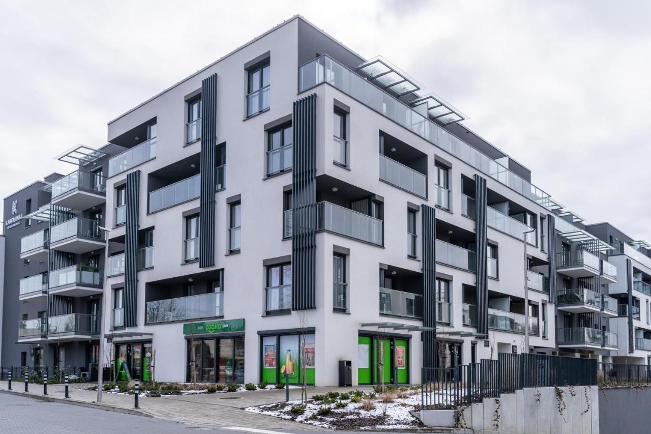 Lotte Apartment - Parking Podziemny, Osiedle Strzezone Gliwice Ngoại thất bức ảnh