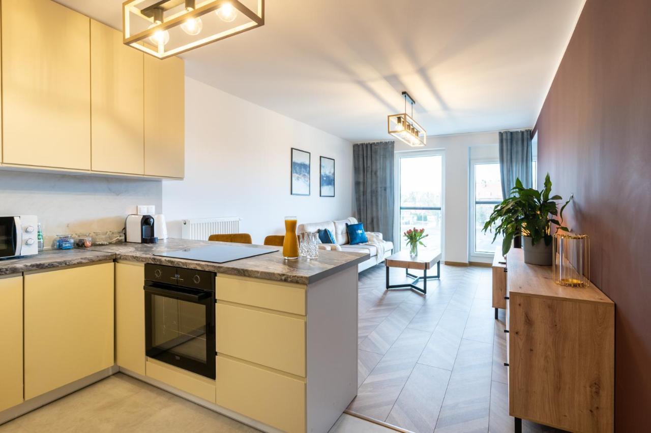 Lotte Apartment - Parking Podziemny, Osiedle Strzezone Gliwice Ngoại thất bức ảnh